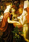 Dante Gabriel Rossetti La Bella Mano painting
